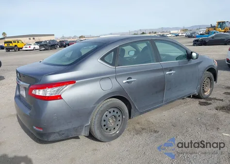 2015 Nissan Sentra S from USA, damaged, VIN 3N1AB7AP7FY293187